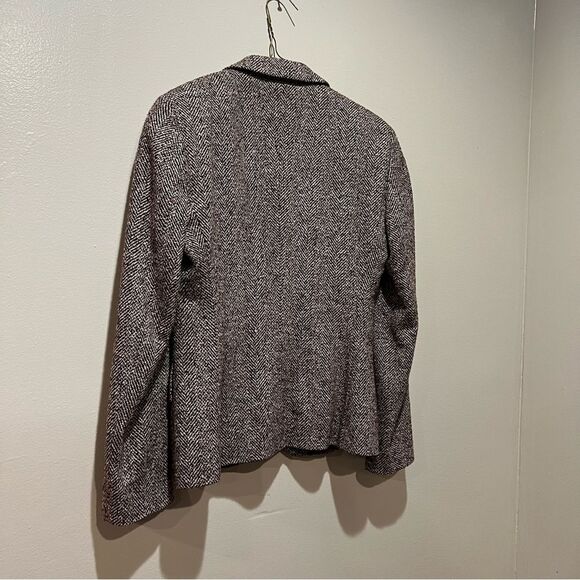 Zanella Schoolboy Tweed Blazer Size 4 - Picture 7 of 8